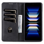 AZNS For Samsung Galaxy A36 5G Case Cowhide Texture PU Leather Wallet Phone Cover