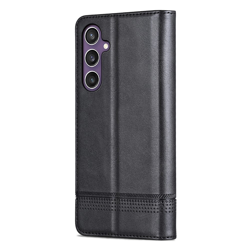 AZNS For Samsung Galaxy A36 5G Case Cowhide Texture PU Leather Wallet Phone Cover