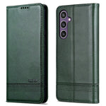 AZNS For Samsung Galaxy A36 5G Case Cowhide Texture PU Leather Wallet Phone Cover