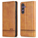 AZNS For Samsung Galaxy A36 5G Case Cowhide Texture PU Leather Wallet Phone Cover