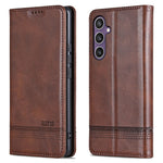 AZNS For Samsung Galaxy A36 5G Case Cowhide Texture PU Leather Wallet Phone Cover