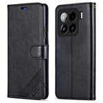 AZNS For Xiaomi 15 Case Anti-Scratch PU Leather Stand Wallet Phone Cover