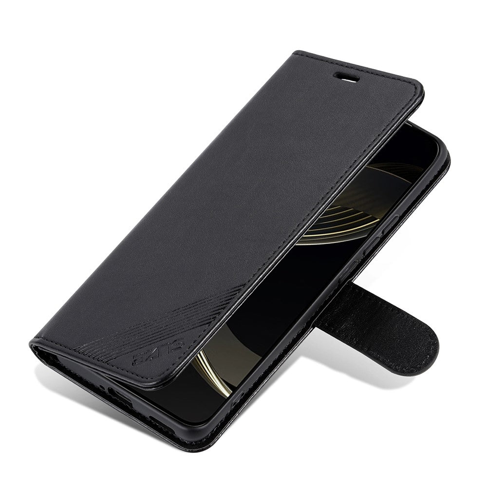 AZNS For Xiaomi 15 Case Anti-Scratch PU Leather Stand Wallet Phone Cover