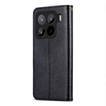 AZNS For Xiaomi 15 Pro Case Anti-Scratch PU Leather Stand Wallet Phone Cover