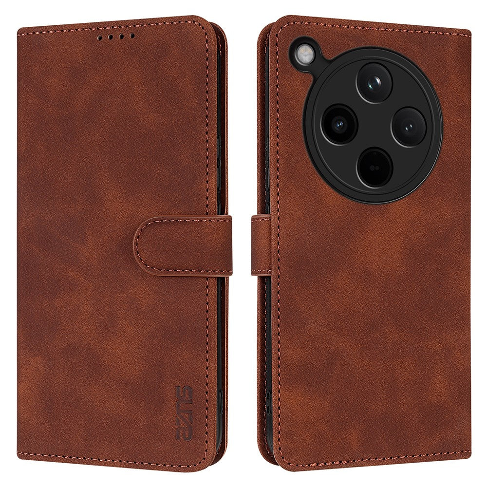 AZNS For Oppo Find X8 5G Case PU Leather Wallet Phone Cover