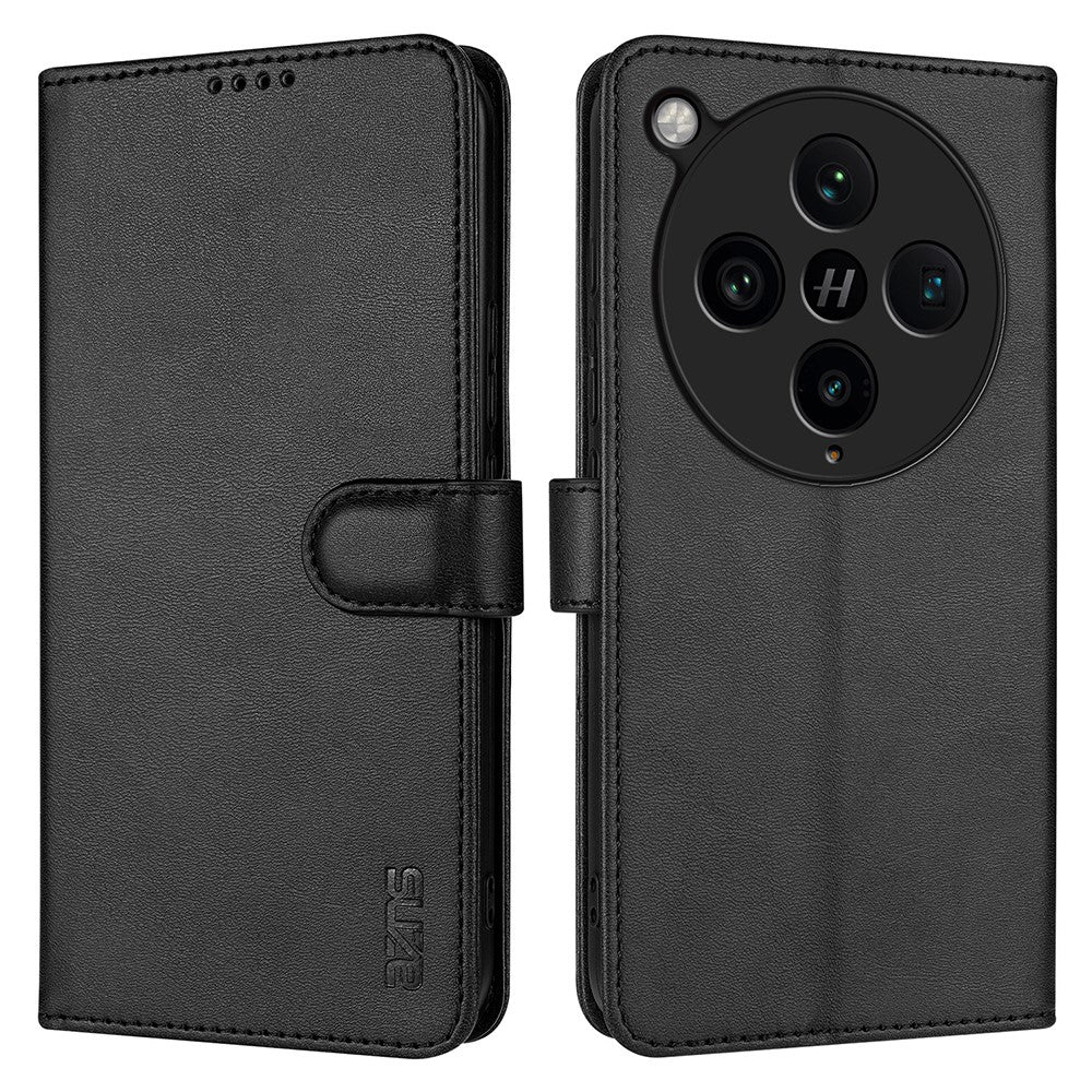 AZNS For Oppo Find X8 Pro 5G Case PU Leather Wallet Phone Cover