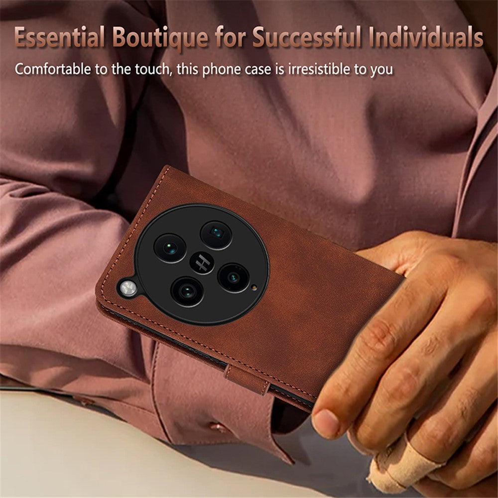 AZNS For Oppo Find X8 Pro 5G Case PU Leather Wallet Phone Cover