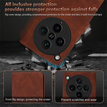 AZNS For Oppo Find X8 Pro 5G Case PU Leather Wallet Phone Cover