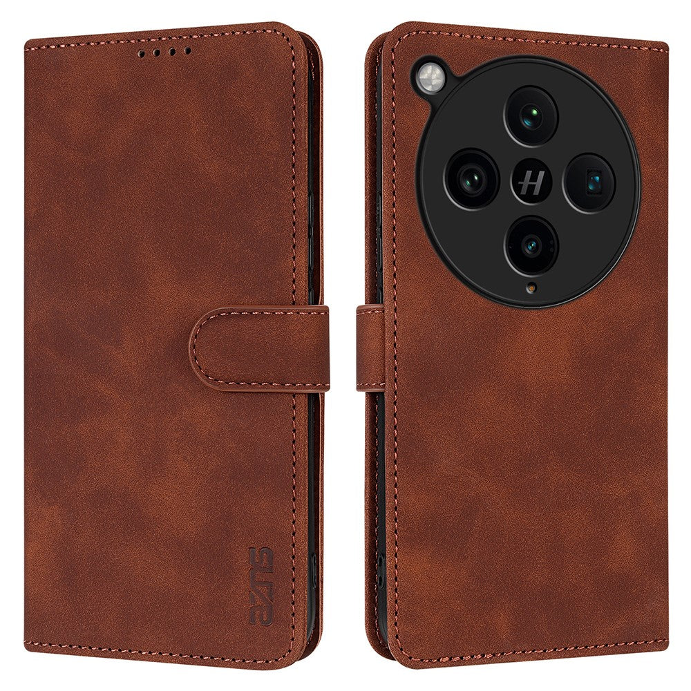 AZNS For Oppo Find X8 Pro 5G Case PU Leather Wallet Phone Cover