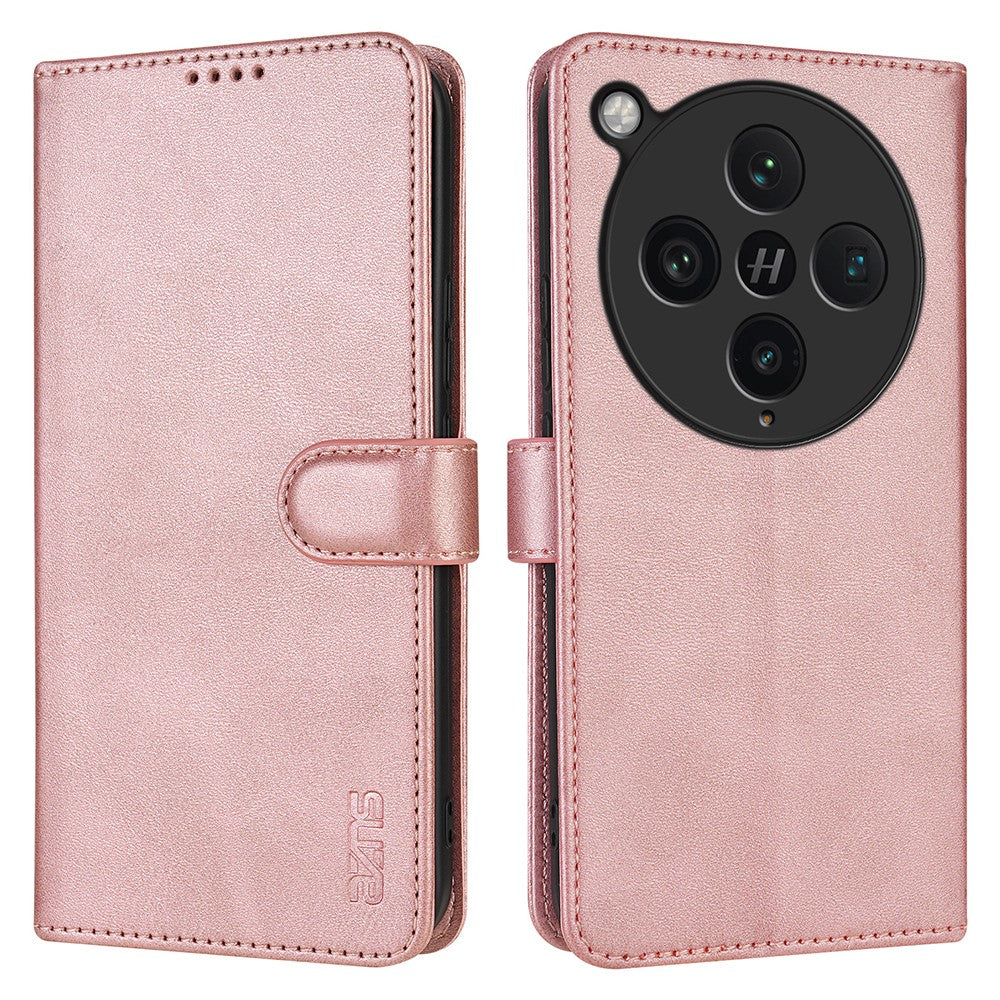 AZNS For Oppo Find X8 Pro 5G Case PU Leather Wallet Phone Cover