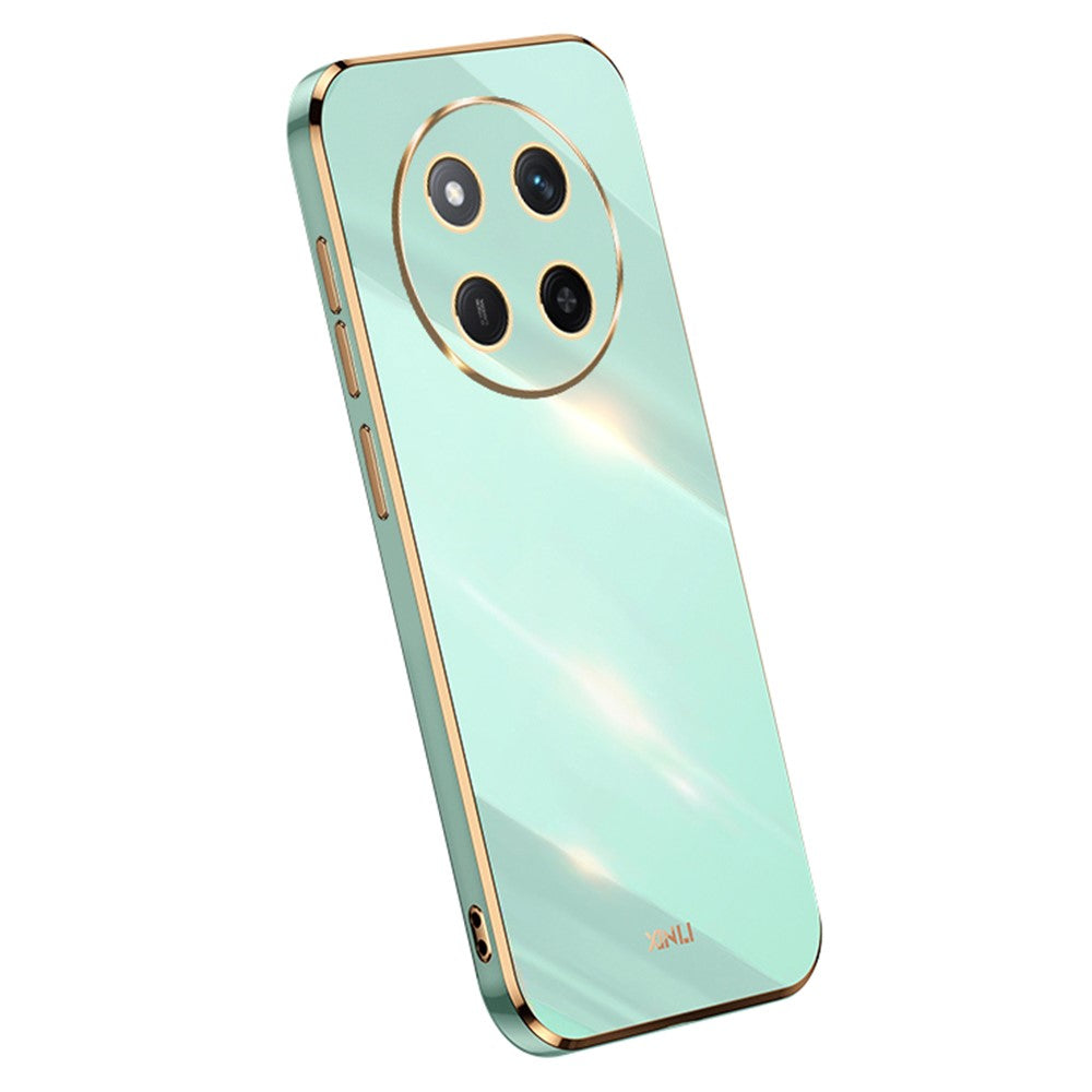 XINLI For Honor Magic7 Lite 5G / X9c 5G / X60 Pro 5G Case TPU Phone Cover with Electroplating Frame