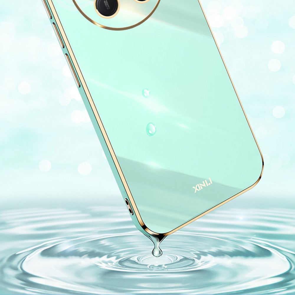 XINLI For Honor Magic7 Lite 5G / X9c 5G / X60 Pro 5G Case TPU Phone Cover with Electroplating Frame