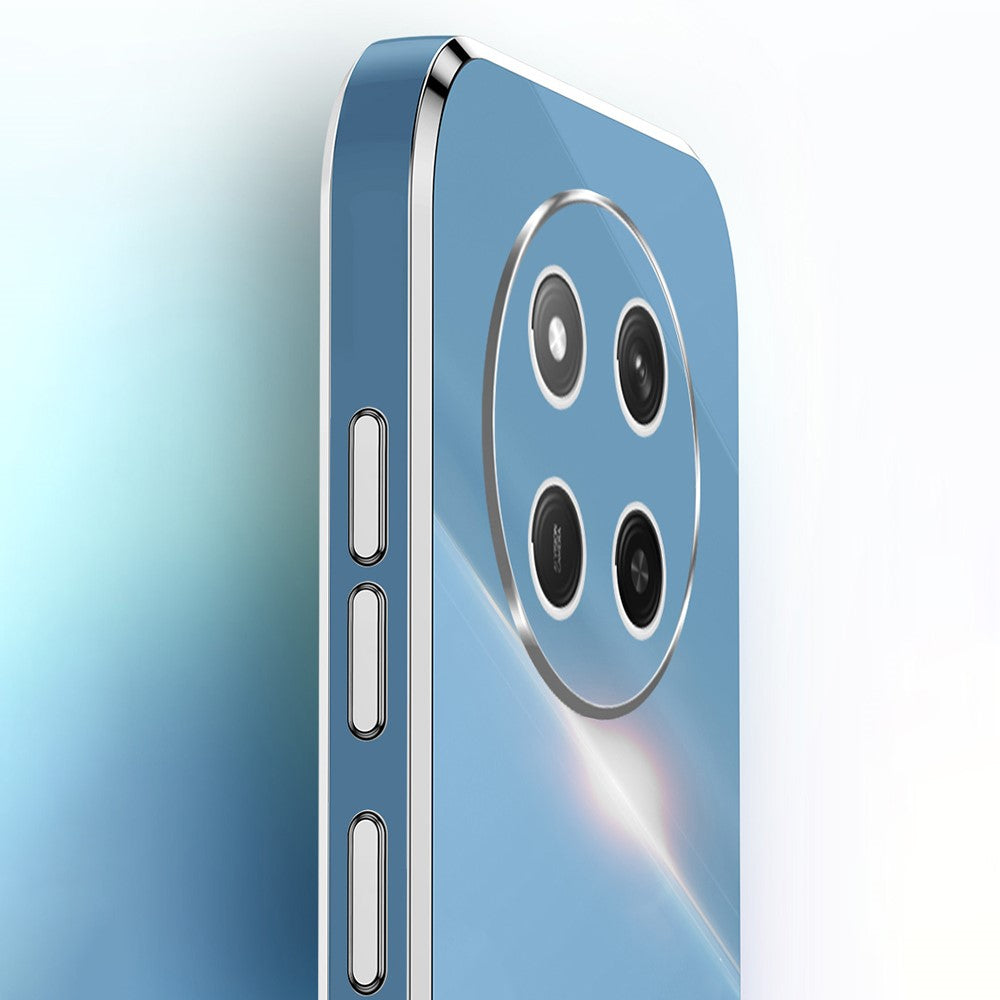 XINLI For Honor Magic7 Lite 5G / X9c 5G / X60 Pro 5G Case TPU Phone Cover with Electroplating Frame