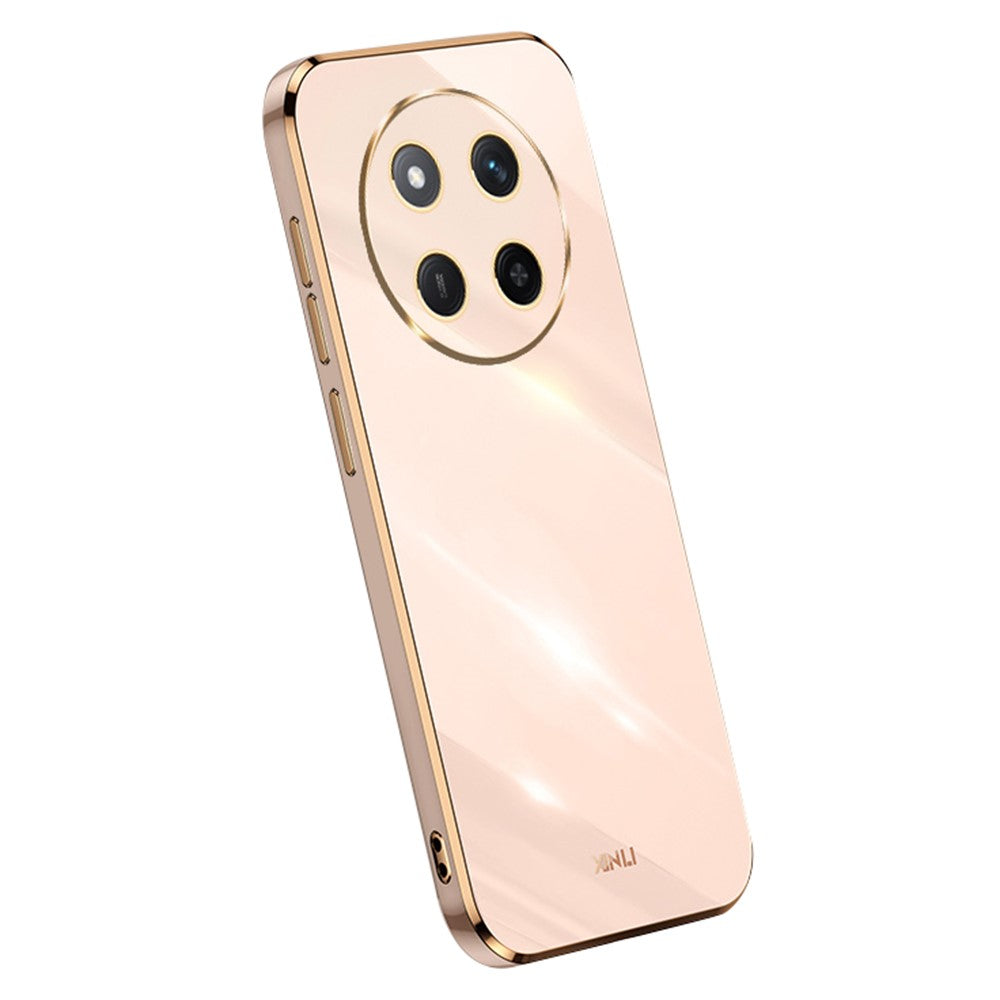 XINLI For Honor Magic7 Lite 5G / X9c 5G / X60 Pro 5G Case TPU Phone Cover with Electroplating Frame