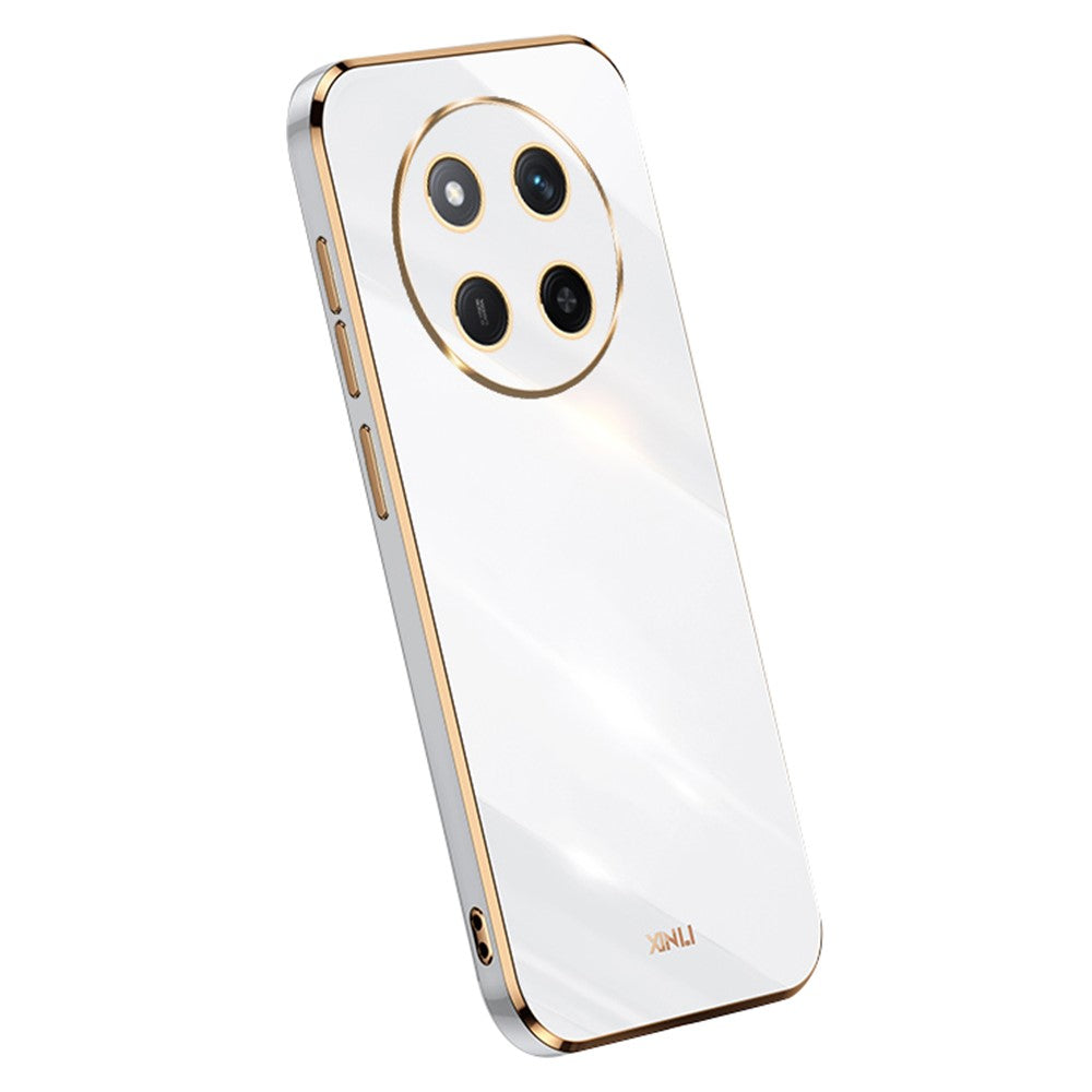 XINLI For Honor Magic7 Lite 5G / X9c 5G / X60 Pro 5G Case TPU Phone Cover with Electroplating Frame