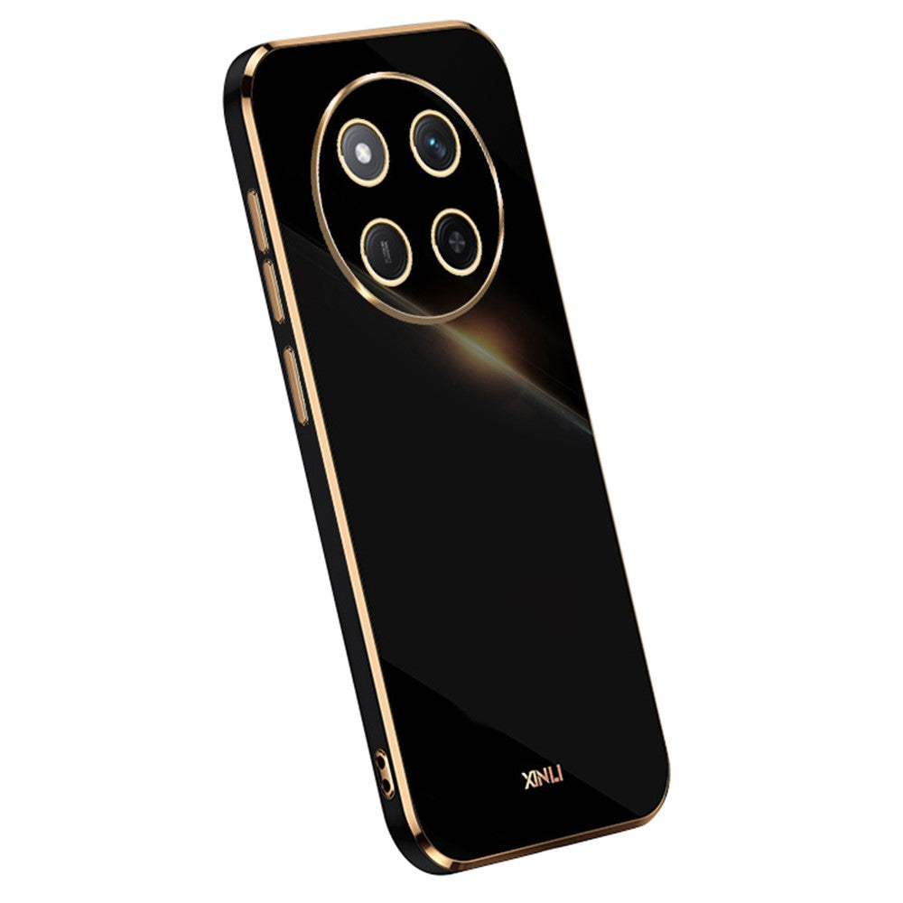 XINLI For Honor Magic7 Lite 5G / X9c 5G / X60 Pro 5G Case TPU Phone Cover with Electroplating Frame