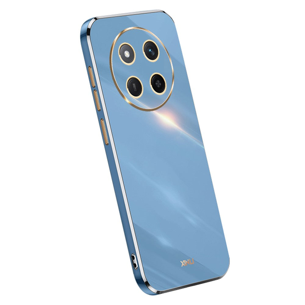 XINLI For Honor Magic7 Lite 5G / X9c 5G / X60 Pro 5G Case TPU Phone Cover with Electroplating Frame