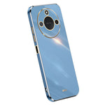 XINLI For Honor X60 5G Case TPU Phone Cover with Electroplating Frame