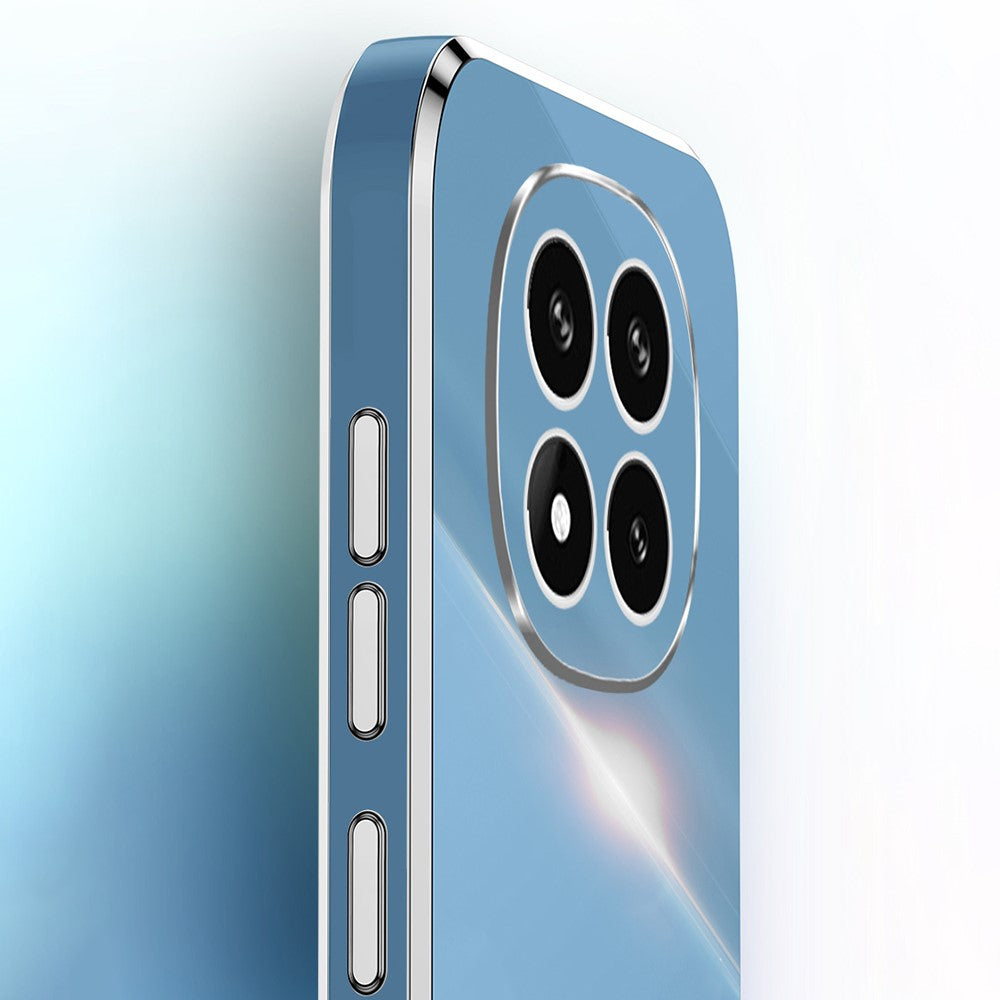 XINLI For Xiaomi Redmi Note 14 Pro 5G / Poco X7 5G Case Ring Kickstand Electroplating TPU Phone Cover