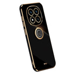 XINLI For Xiaomi Redmi Note 14 Pro 5G / Poco X7 5G Case Ring Kickstand Electroplating TPU Phone Cover
