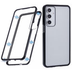 Til Samsung Galaxy A16 4G / 5G Full Body Cover Magnetisk Hærdet Glas Dobbeltsidet Telefoncover