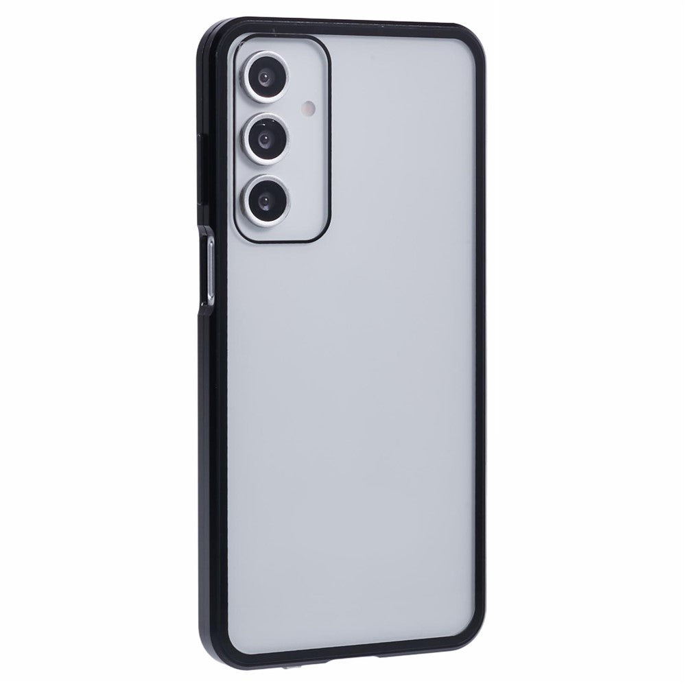 Til Samsung Galaxy A16 4G / 5G Full Body Cover Magnetisk Hærdet Glas Dobbeltsidet Telefoncover