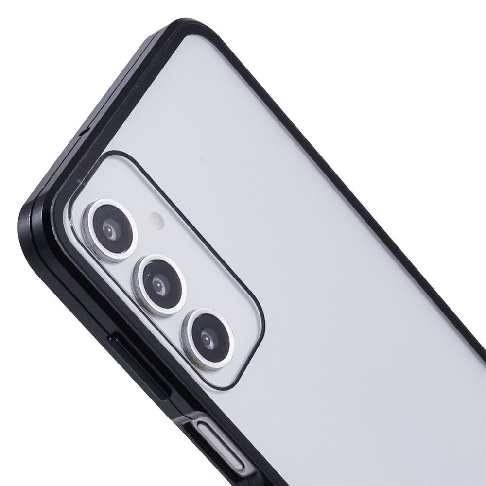 Til Samsung Galaxy A16 4G / 5G Full Body Cover Magnetisk Hærdet Glas Dobbeltsidet Telefoncover