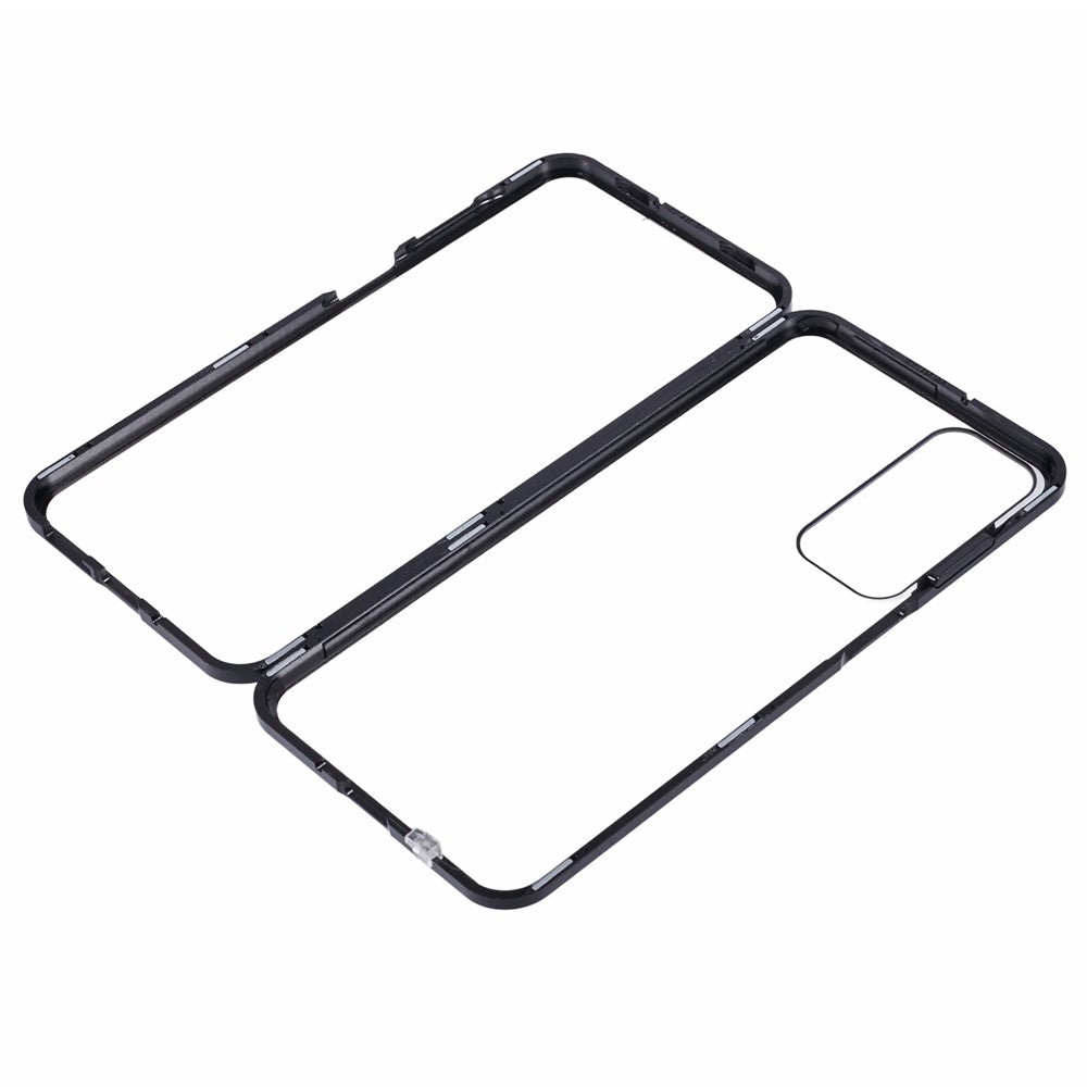 Til Samsung Galaxy A16 4G / 5G Full Body Cover Magnetisk Hærdet Glas Dobbeltsidet Telefoncover