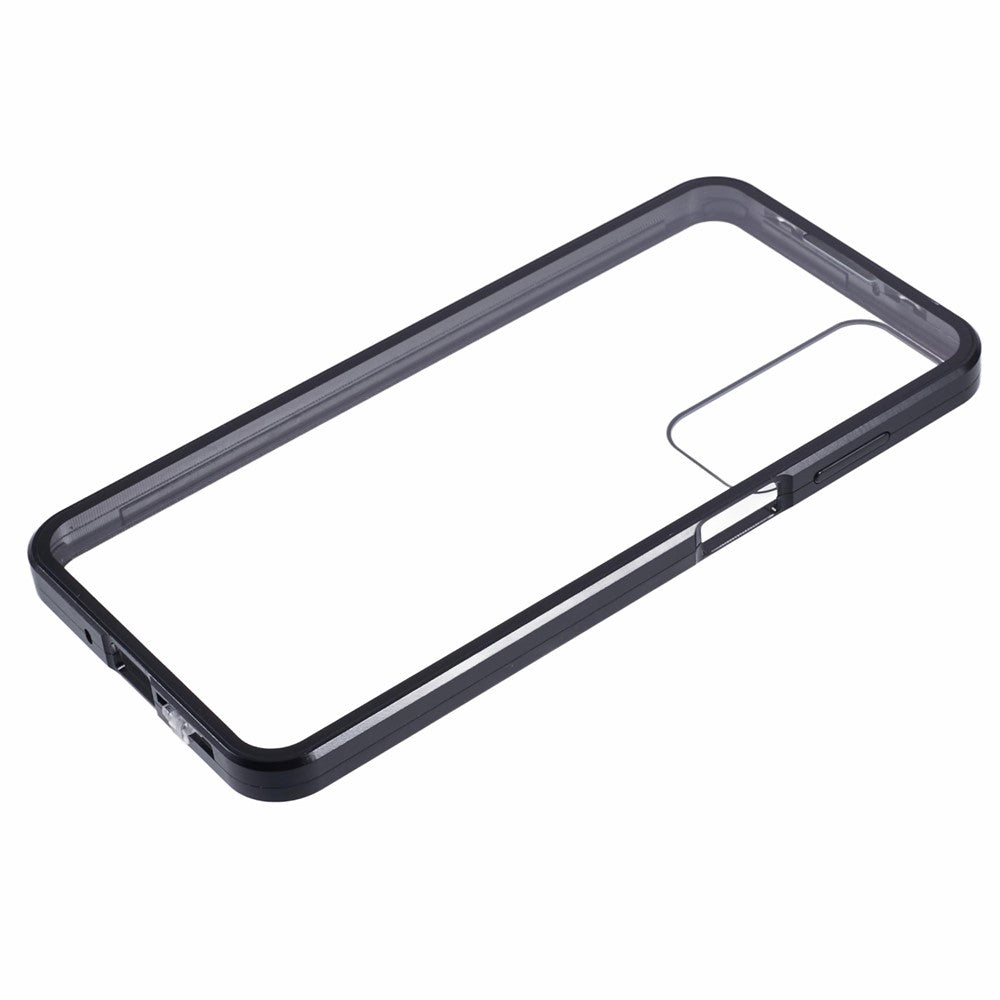 Til Samsung Galaxy A16 4G / 5G Full Body Cover Magnetisk Hærdet Glas Dobbeltsidet Telefoncover