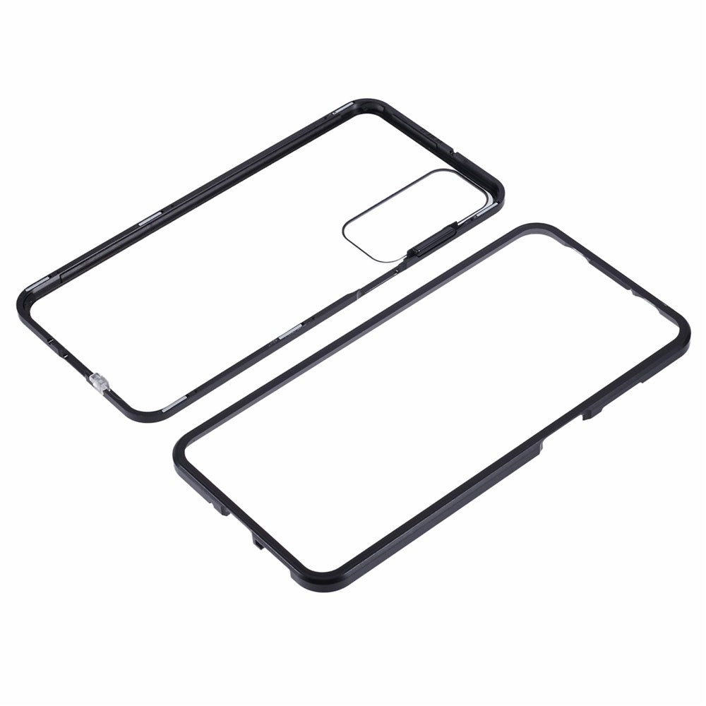 Til Samsung Galaxy A16 4G / 5G Full Body Cover Magnetisk Hærdet Glas Dobbeltsidet Telefoncover