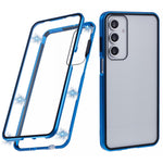Til Samsung Galaxy A16 4G / 5G Full Body Cover Magnetisk Hærdet Glas Dobbeltsidet Telefoncover