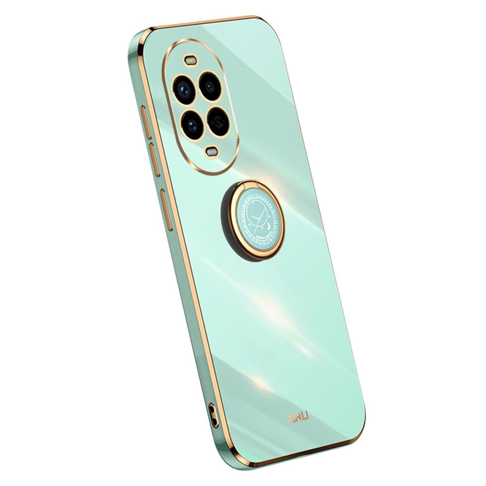 XINLI För Huawei Nova 13 Pro 5G Skal Ring Stativ Galvaniserad TPU mobilskal