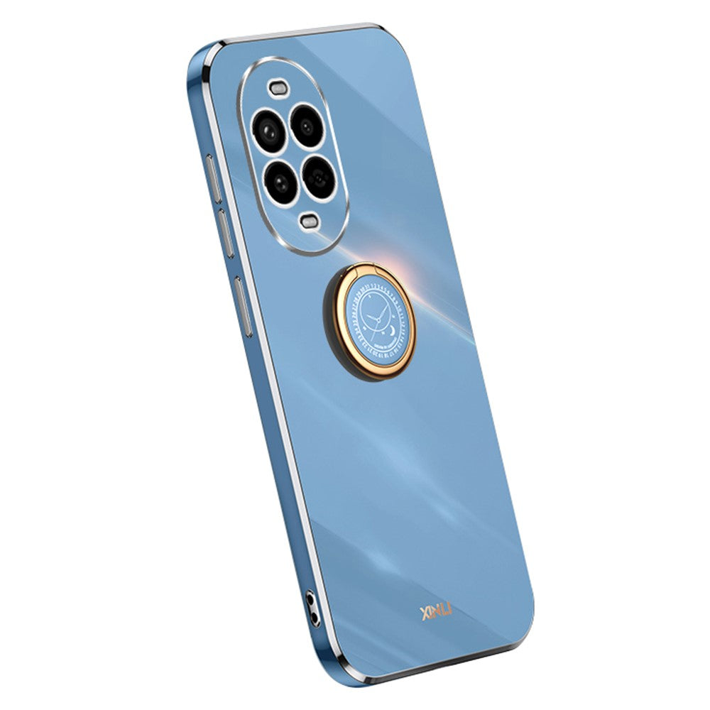 XINLI För Huawei Nova 13 Pro 5G Skal Ring Stativ Galvaniserad TPU mobilskal