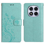 For Xiaomi Redmi Note 14 Pro 5G / Poco X7 5G Leather Wallet Case Butterfly Flower Imprinted Phone Cover with Strap