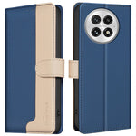BINFEN COLOR BF33 for OnePlus 13 Leather Case Splicing Color RFID Blocking
