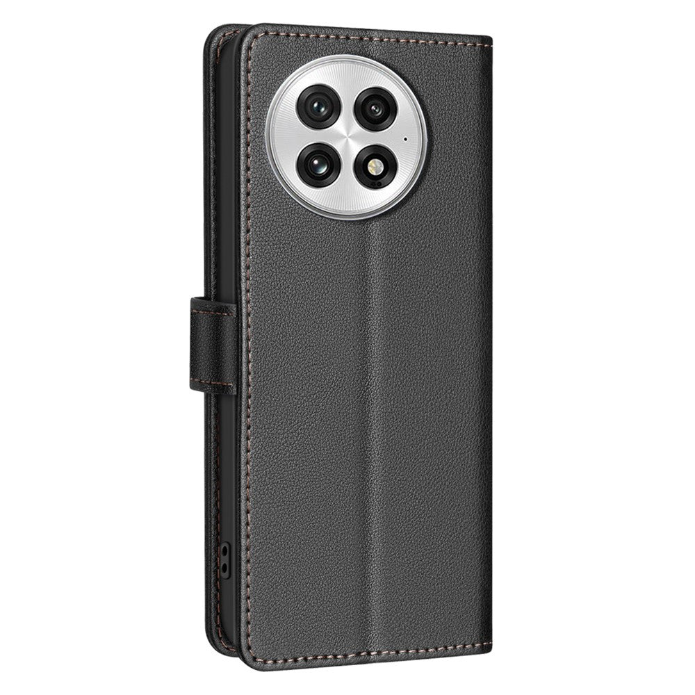 BINFEN COLOR BF32 For OnePlus 13 Leather Case Wallet RFID Blocking Phone Cover
