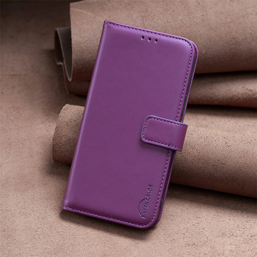 BINFEN COLOR BF17 For Xiaomi 15 Case Wallet Folio Flip Leather Cover