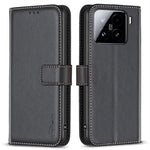 BINFEN COLOR BF17 For Xiaomi 15 Case Wallet Folio Flip Leather Cover