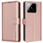 BINFEN COLOR BF32 For Xiaomi 15 Pro Leather Case Wallet RFID Blocking Phone Cover