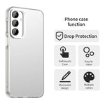For Samsung Galaxy A16 5G / A16 4G Case PC+TPU+PET Matte Anti-Drop Phone Back Cover