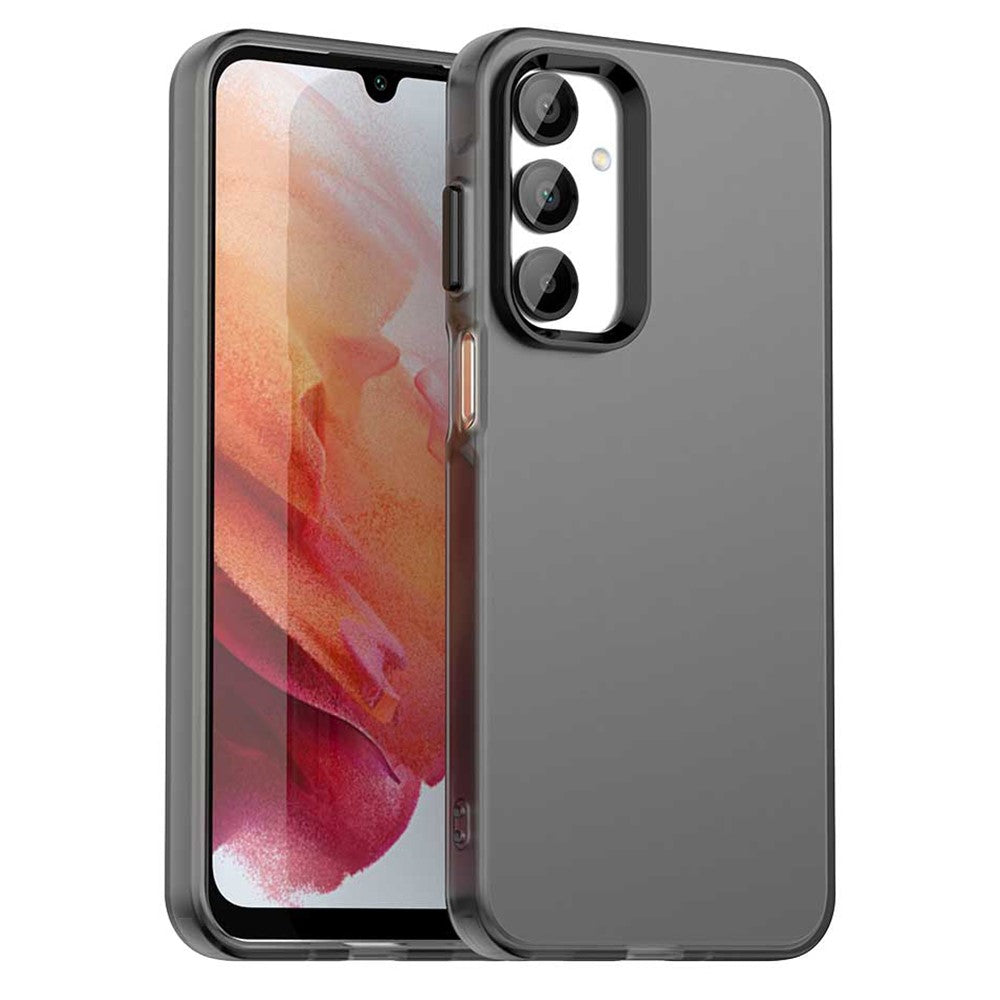 For Samsung Galaxy A16 5G / A16 4G Case PC+TPU+PET Matte Anti-Drop Phone Back Cover