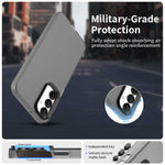 For Samsung Galaxy A35 5G Case PC+TPU+PET Matte Anti-Drop Phone Back Cover