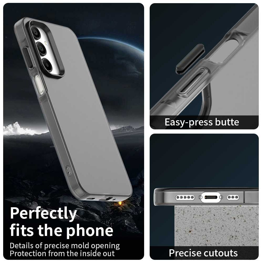 For Samsung Galaxy A35 5G Case PC+TPU+PET Matte Anti-Drop Phone Back Cover