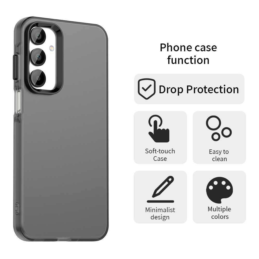 For Samsung Galaxy A35 5G Case PC+TPU+PET Matte Anti-Drop Phone Back Cover