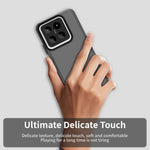 For Xiaomi 14 Case PC+TPU+PET Matte Anti-Drop Phone Back Cover
