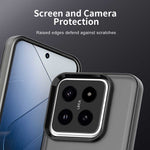 For Xiaomi 14 Case PC+TPU+PET Matte Anti-Drop Phone Back Cover