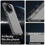 For Xiaomi 14 Civi 5G / Civi 4 Pro 5G Case PC+TPU+PET Matte Anti-Drop Phone Back Cover
