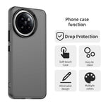 For Xiaomi 14 Civi 5G / Civi 4 Pro 5G Case PC+TPU+PET Matte Anti-Drop Phone Back Cover
