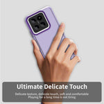For Xiaomi 14 Pro Case PC+TPU+PET Matte Anti-Drop Phone Back Cover