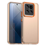 For Xiaomi 14 Pro Case PC+TPU+PET Matte Anti-Drop Phone Back Cover